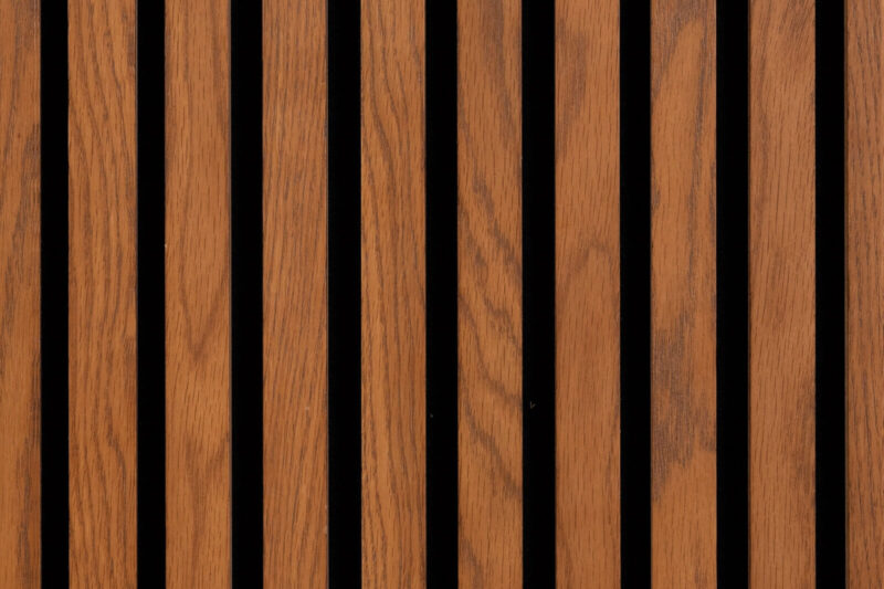 Montevideo Full Height Wood Slat Wall Panels 3