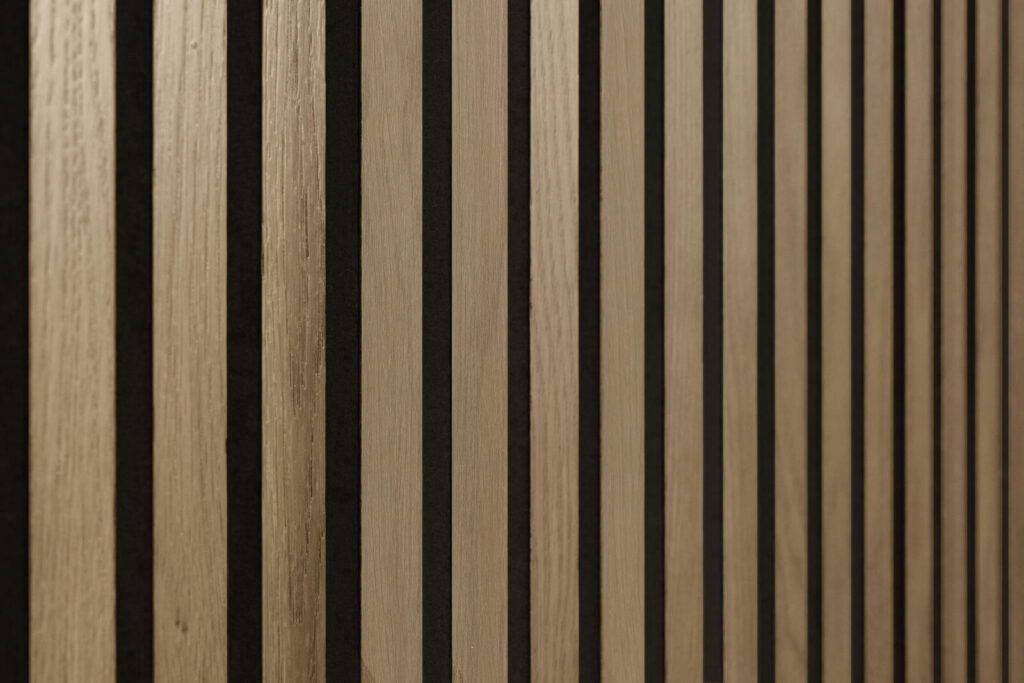Antwerp Full Height Wood Slat Wall Panels 11