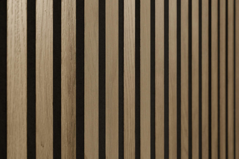 Antwerp Full Height Wood Slat Wall Panels 4
