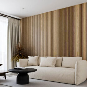 White Ash Fluted Wood Panels (N Shape) 2