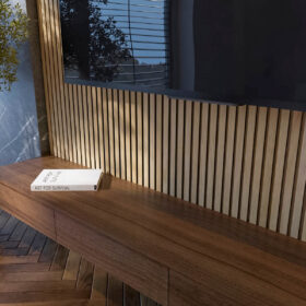 White Ash Fluted Wood Panels (N Shape) 10