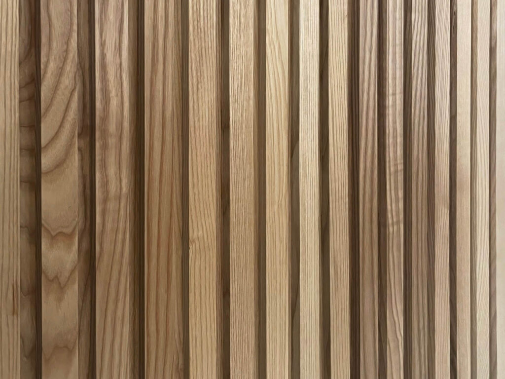 White Ash Fluted Wood Panels (N Shape) 8