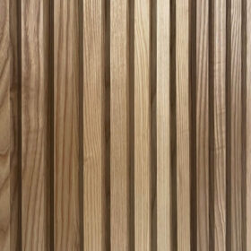 White Ash Fluted Wood Panels (N Shape) 5