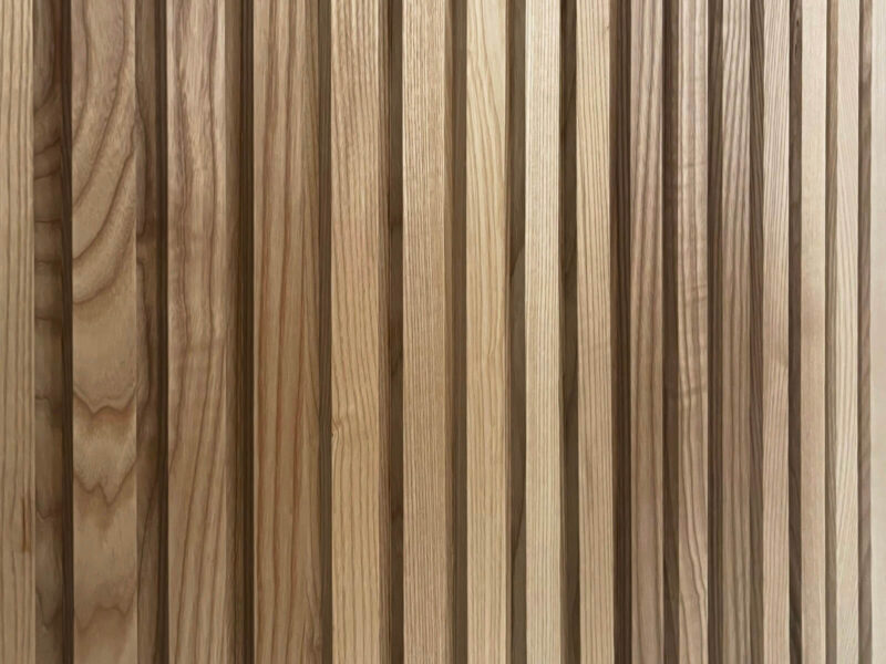 White Ash Fluted Wood Panels 8