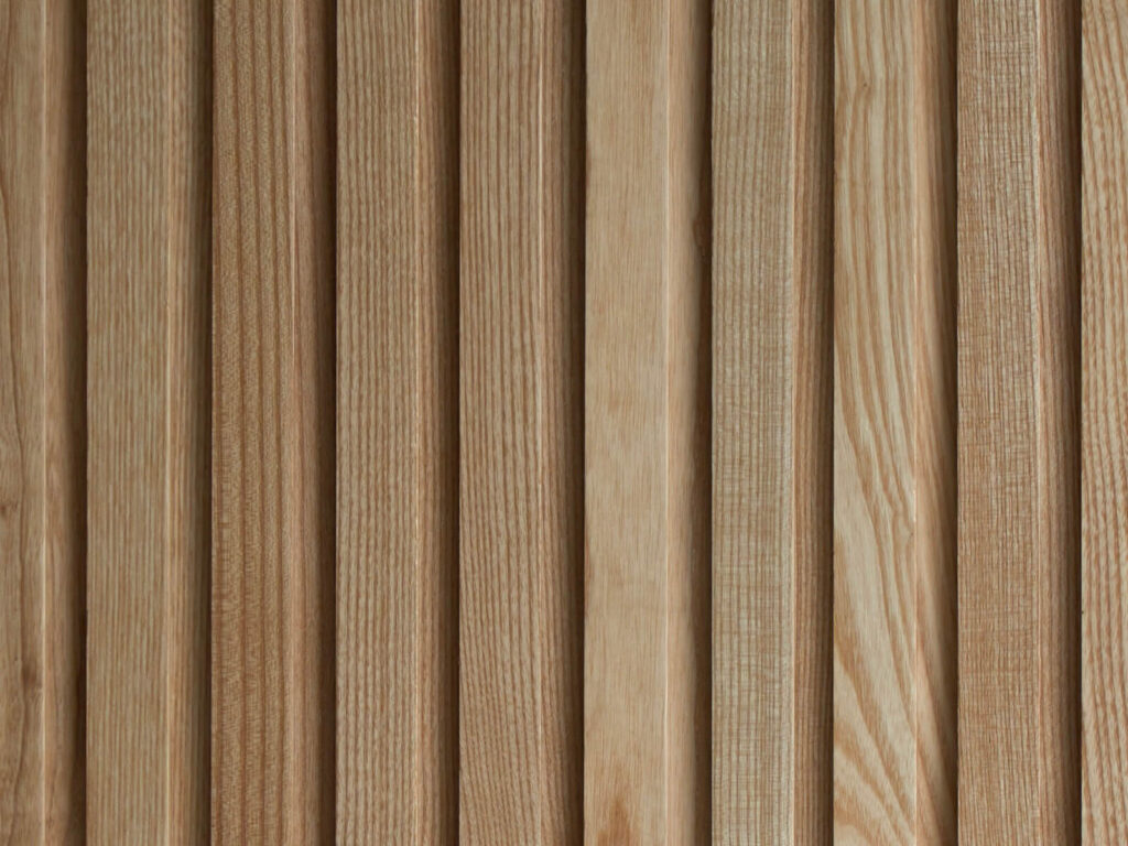 White Ash Fluted Wood Panels 18