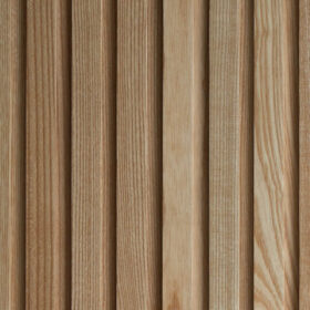 White Ash Fluted Wood Panels (N Shape) 4