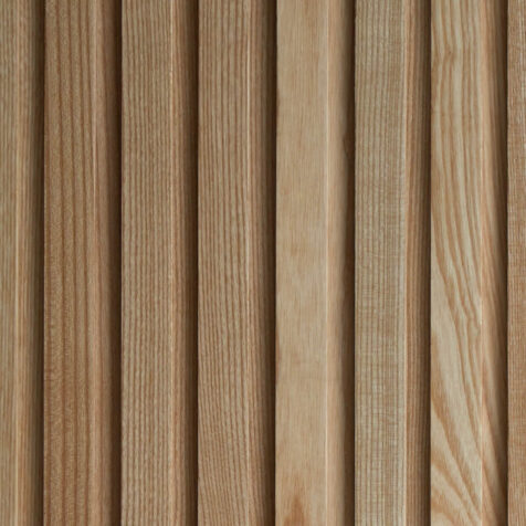 fluted wood wall panel
