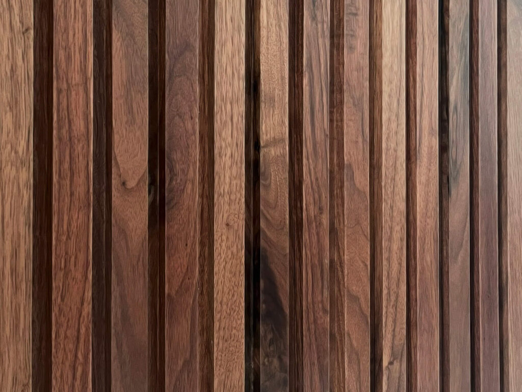 Walnut Fluted Wood Panels 15