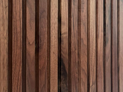 Walnut Fluted Wood Panels 24