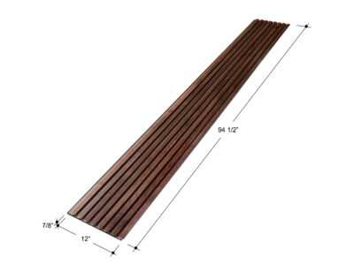 Walnut Fluted Wood Panels 25