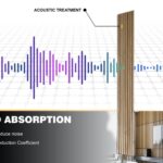 white ash fluted wood panels acoustic rate