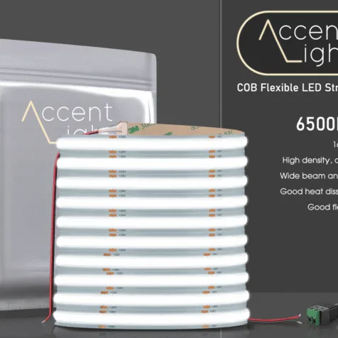 6500K COB LEd Strip