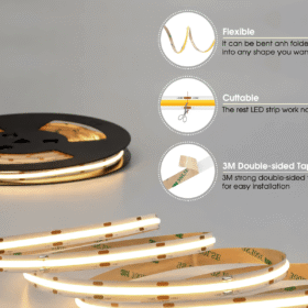 24V COB LED Strip Light Bundle – Single LED Strip 6
