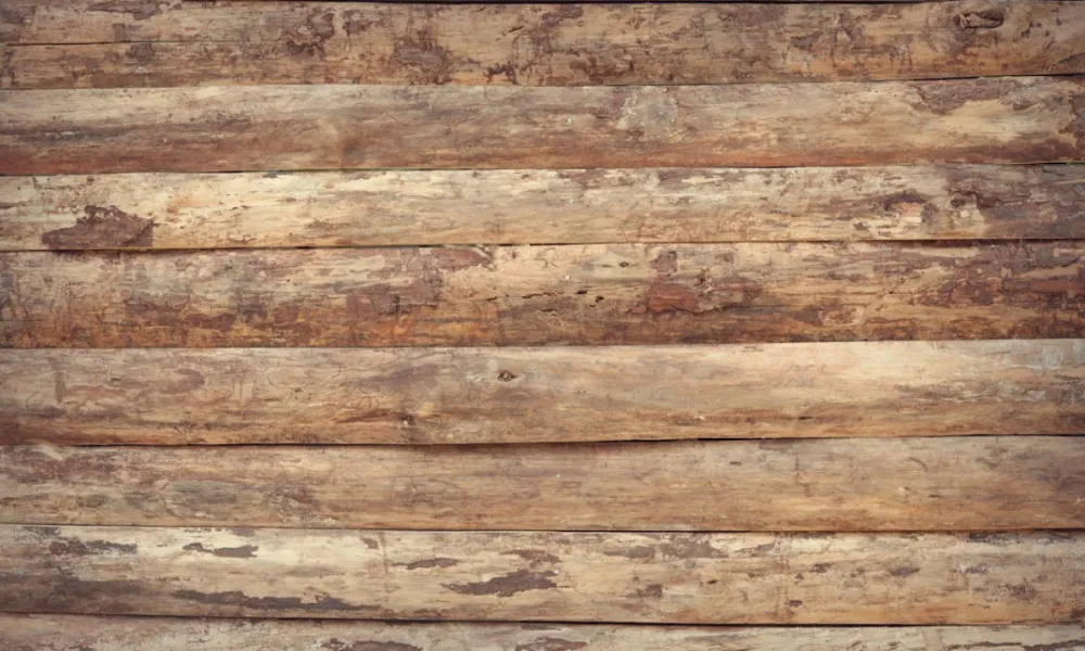 1. Striped Wall With Barn Wood