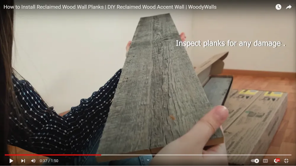 How To Install A Wood Accent Wall?