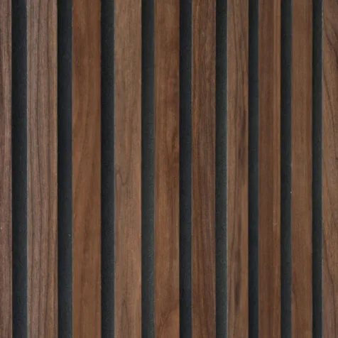 wood veneer slat panels