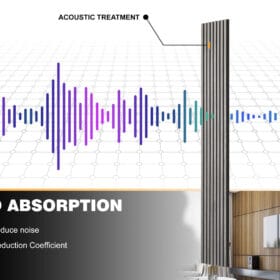 Tokyo Full Height Wood Slat Wall Panels 8