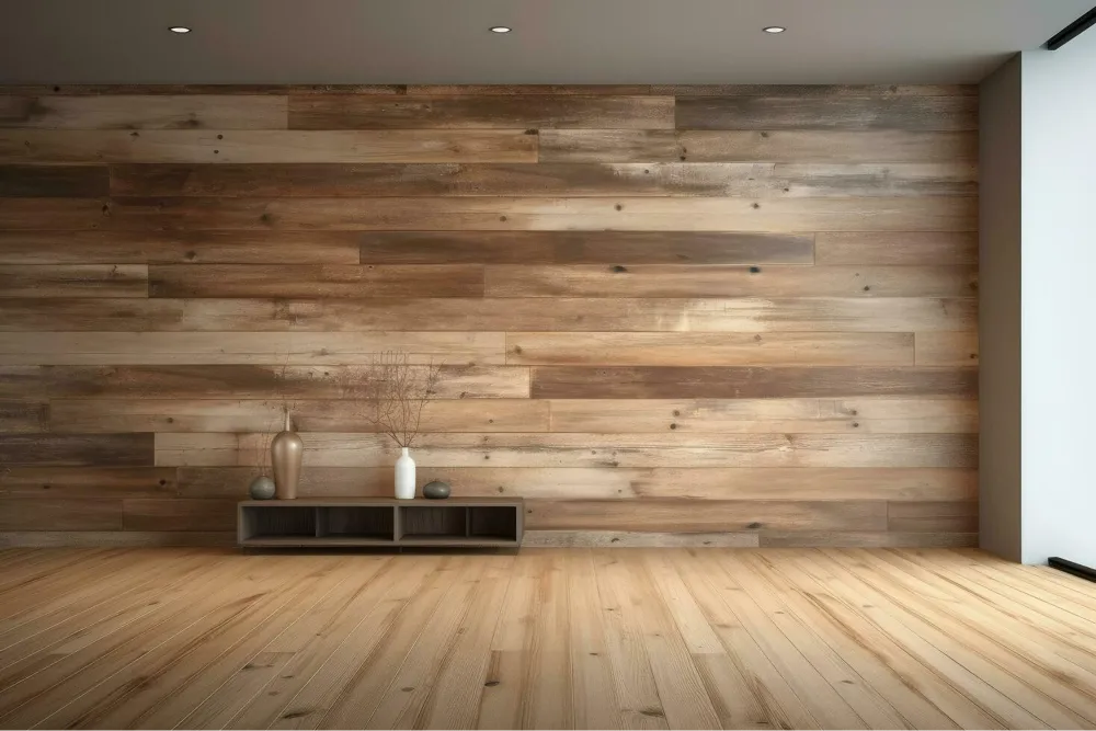 Wood Pallet Accent Wall