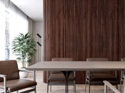 Flexible Wood Tambour Panels, real walnut wall panels