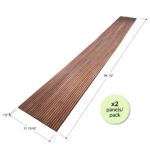 Walnut wood wall panels flexible panels