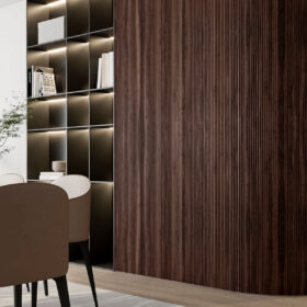 1/2″ Half-Round Walnut Tambour Wood Panels 2