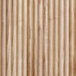 half inch half round white ash tambour wood panels