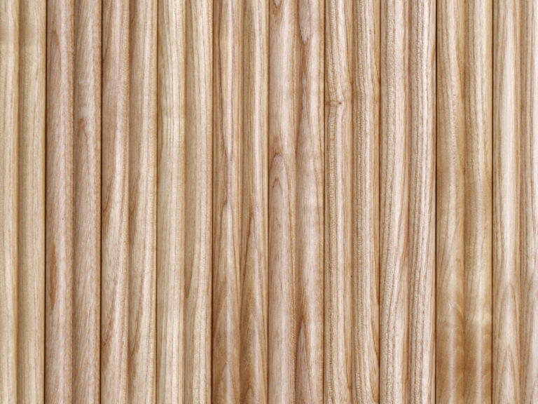1/2″ Half-Round White Ash Tambour Wood Panels 4
