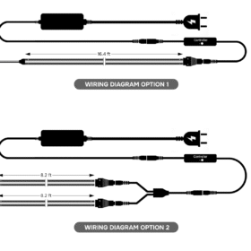 24V COB LED Strip Light Bundle – Single LED Strip 2