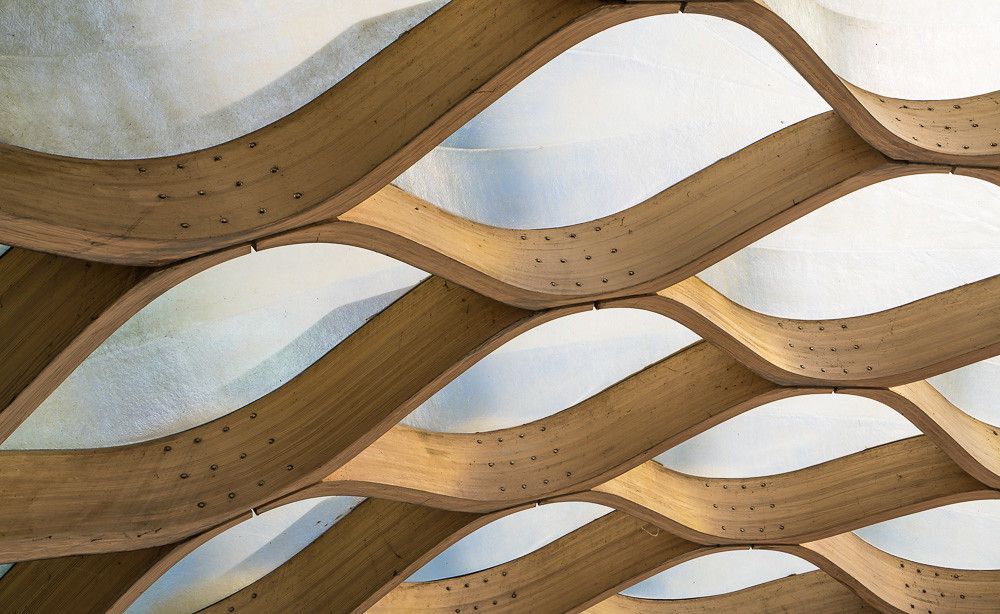 Design Ideas with Curved Wood Panels