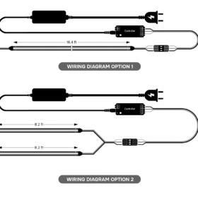Tunable White LED Strip Bundle (Adjustable Color Temperature) 13
