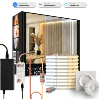 Tunable White LED Strip Bundle (Adjustable Color Temperature)