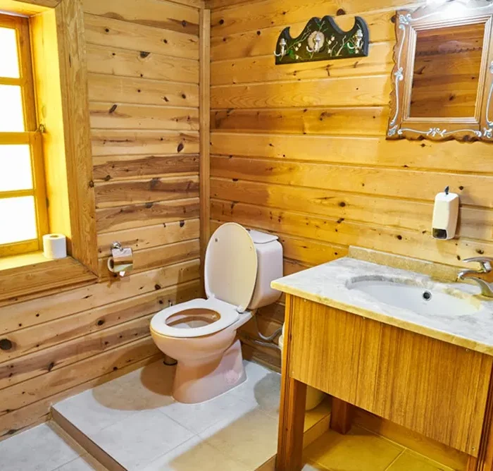 7 Creative Bathroom Ideas With Wood Walls