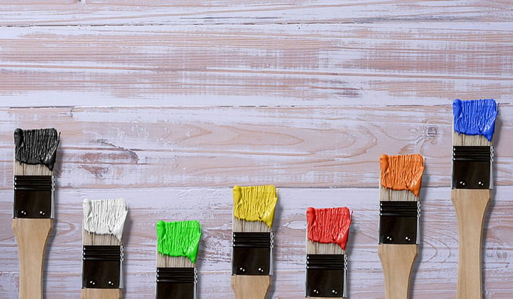 Paint the paneling and trim