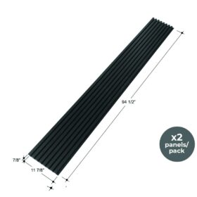 Budapest Full Height Wood Slat Wall Panels 5
