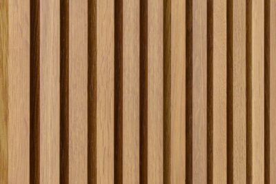 White Oak Full Height Solid Wood Slat Wall Panels 10
