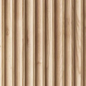 White Ash Concave Tambour Wood Panels 4