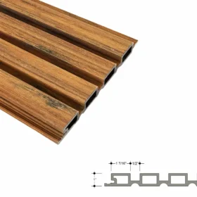 White Oak Exterior Slat Wall Panels 6