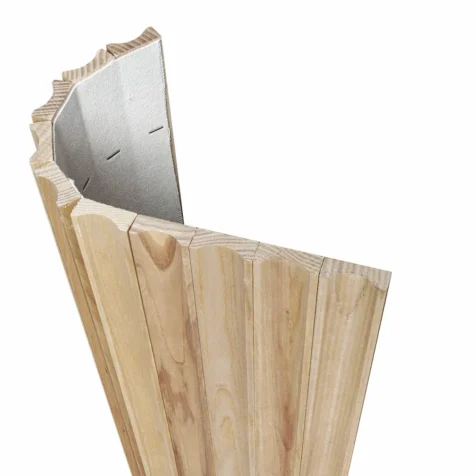 8.White Ash Concave Tambour wood Panels