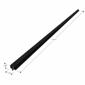 Durable Outdoor Corner Trim For Slat Wall Panels 5