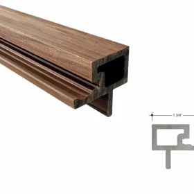 Durable Outdoor Corner Trim For Slat Wall Panels 2