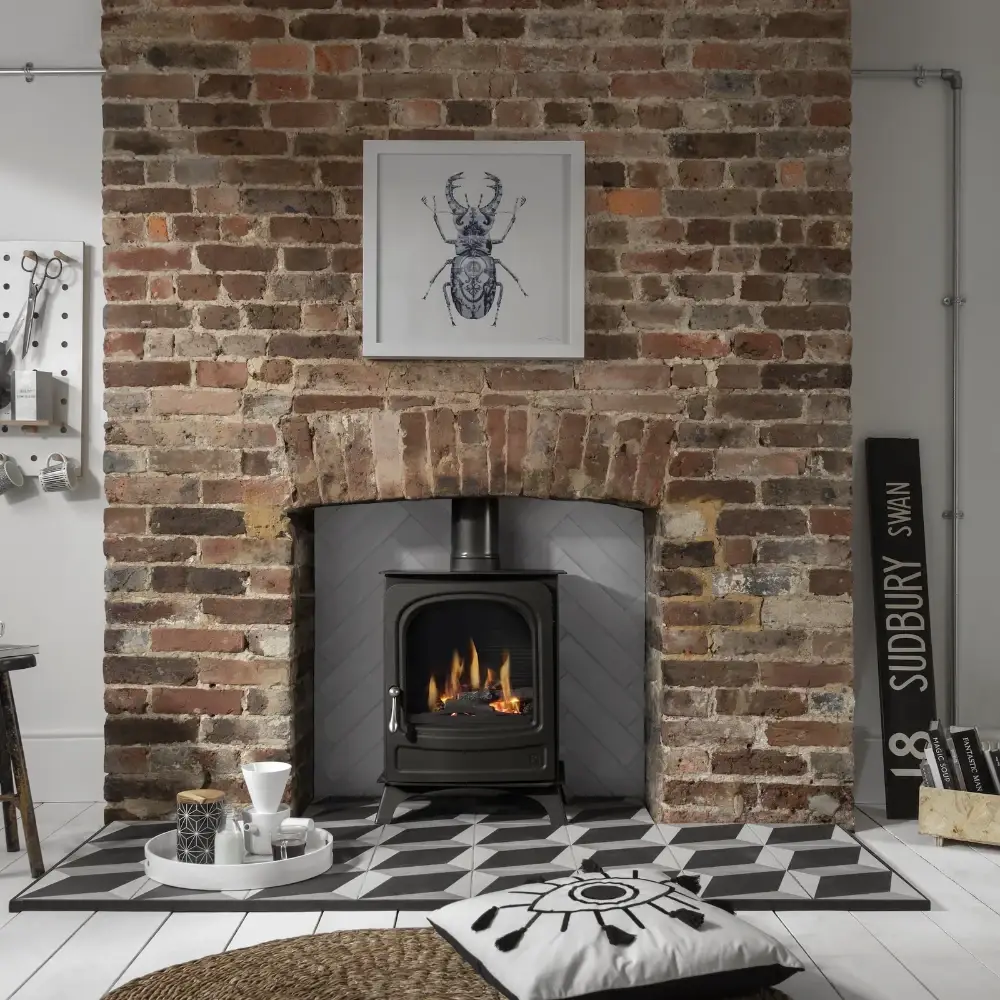 Exposed Brick for Historic Warmth